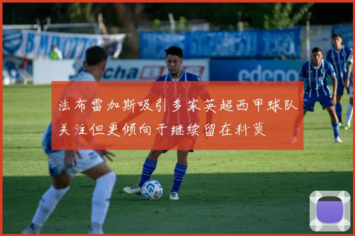 法布雷加斯吸引多家英超西甲球队关注但更倾向于继续留在科莫